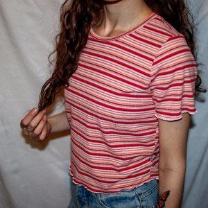 striped lettuce edge crop